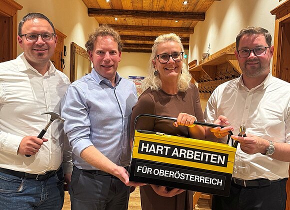 Hart arbeiten für Oberösterreich und Wels-Land Michael Weber