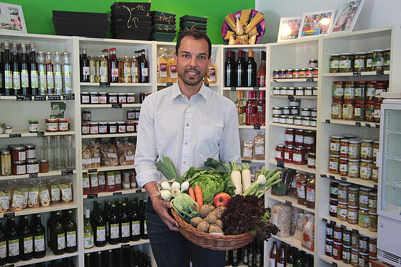 Gemüse und Obst Bauernladen