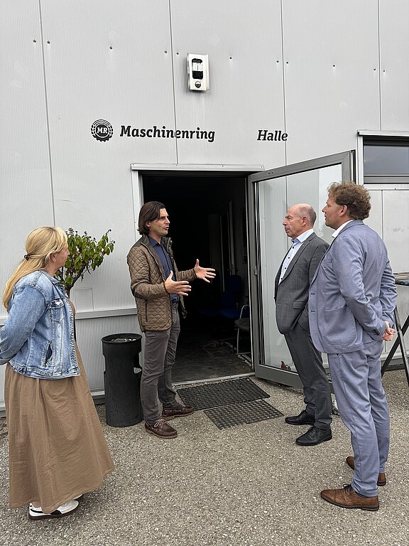 Maschinenring Wels Landtagspräsident Hiegelsberger